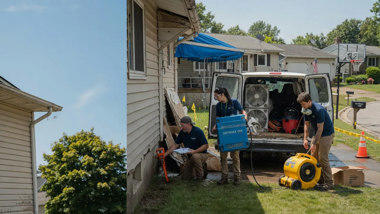 Ceiling Leak Cleanup in Corning, IA near me